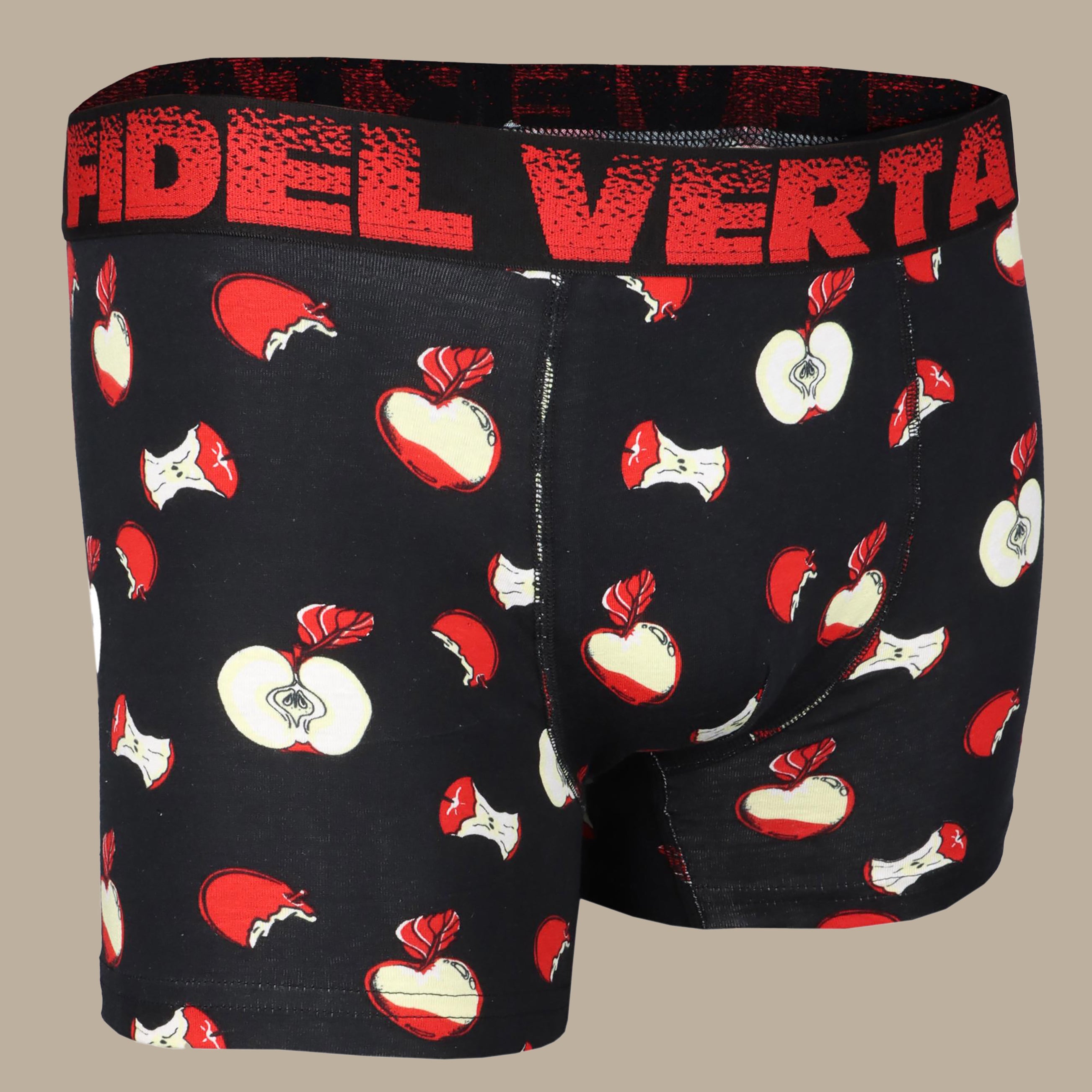 Fidel Verta Boxer Apple | Black, Red