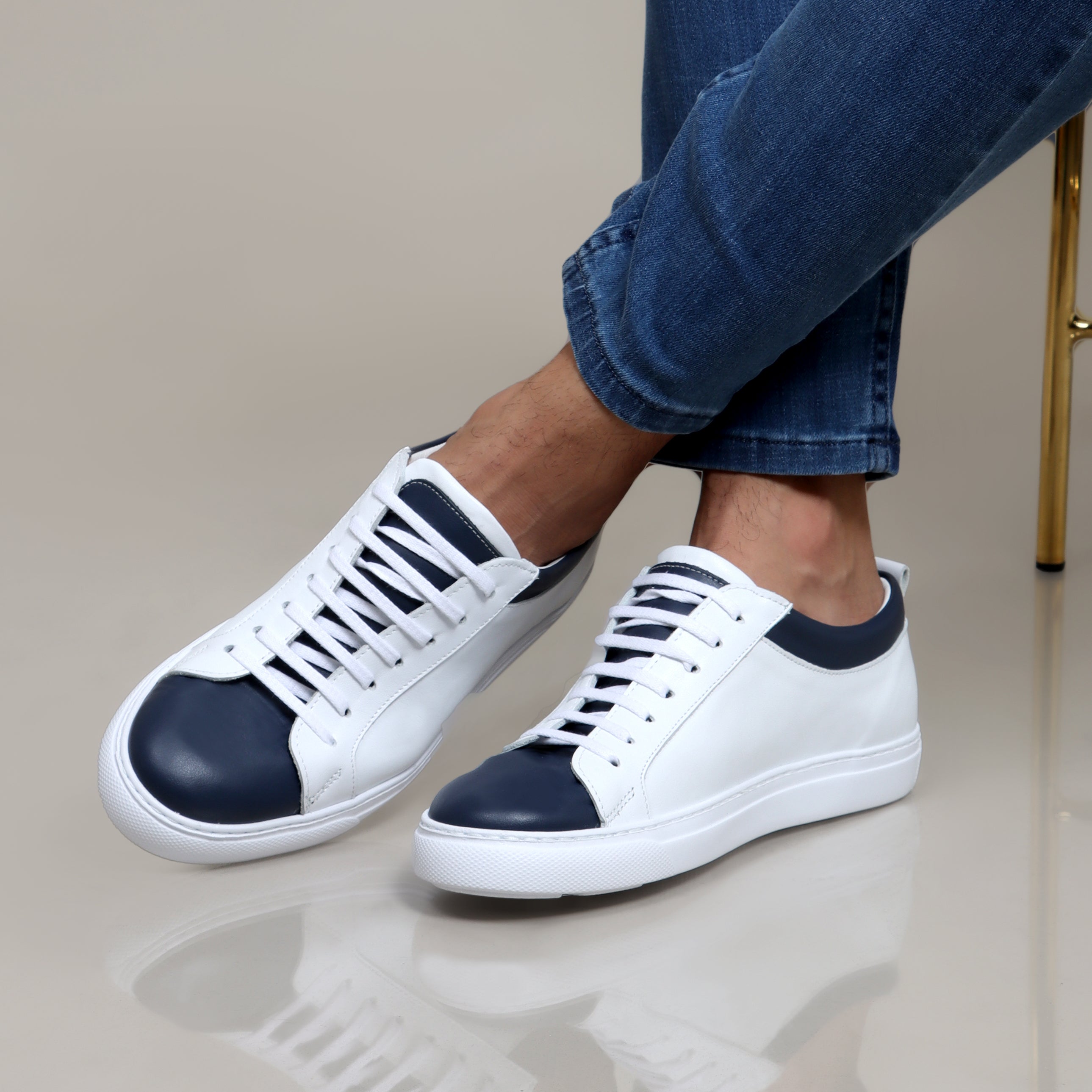 Shoes Sneakers | White & Navy