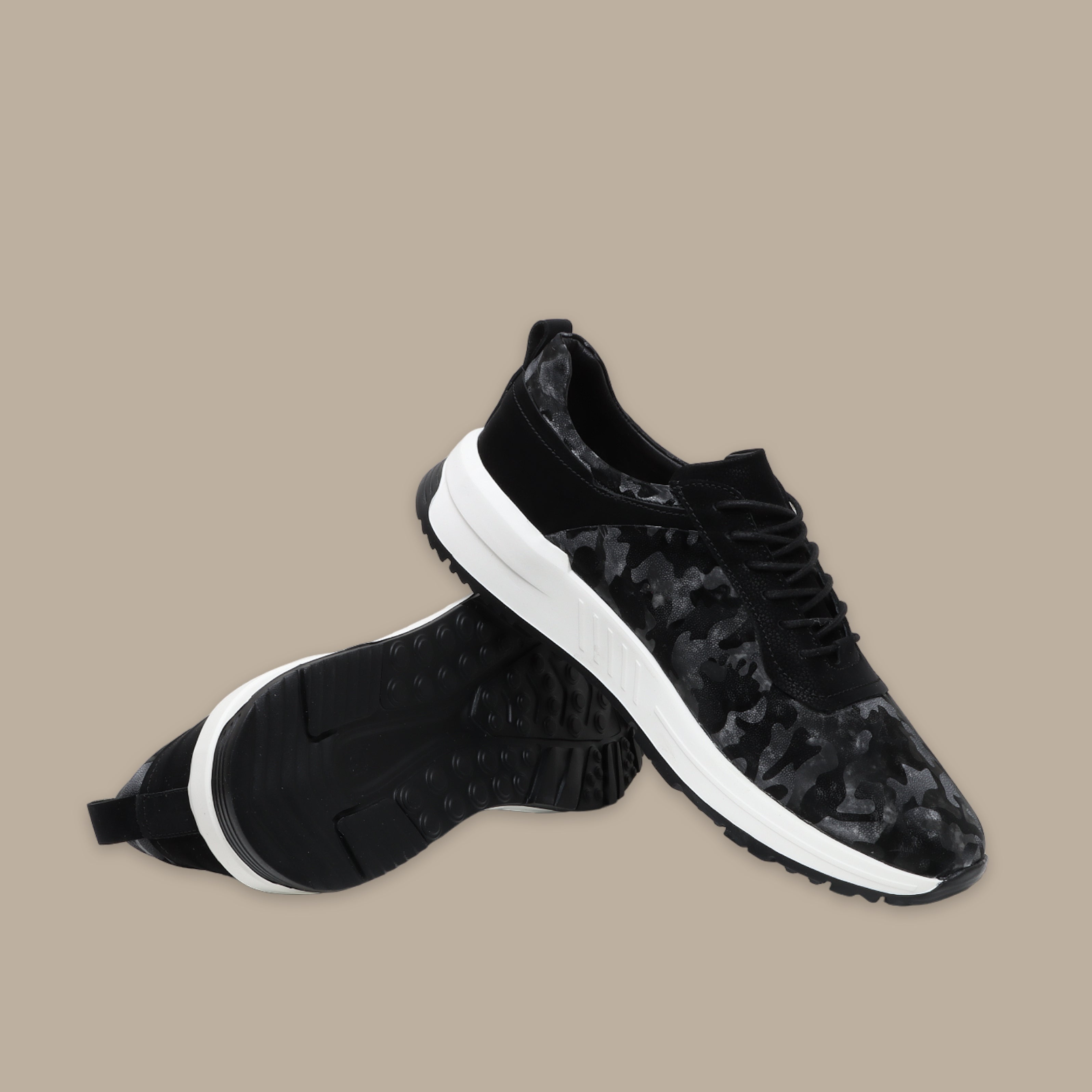 Shoes Running Camouflage | Black