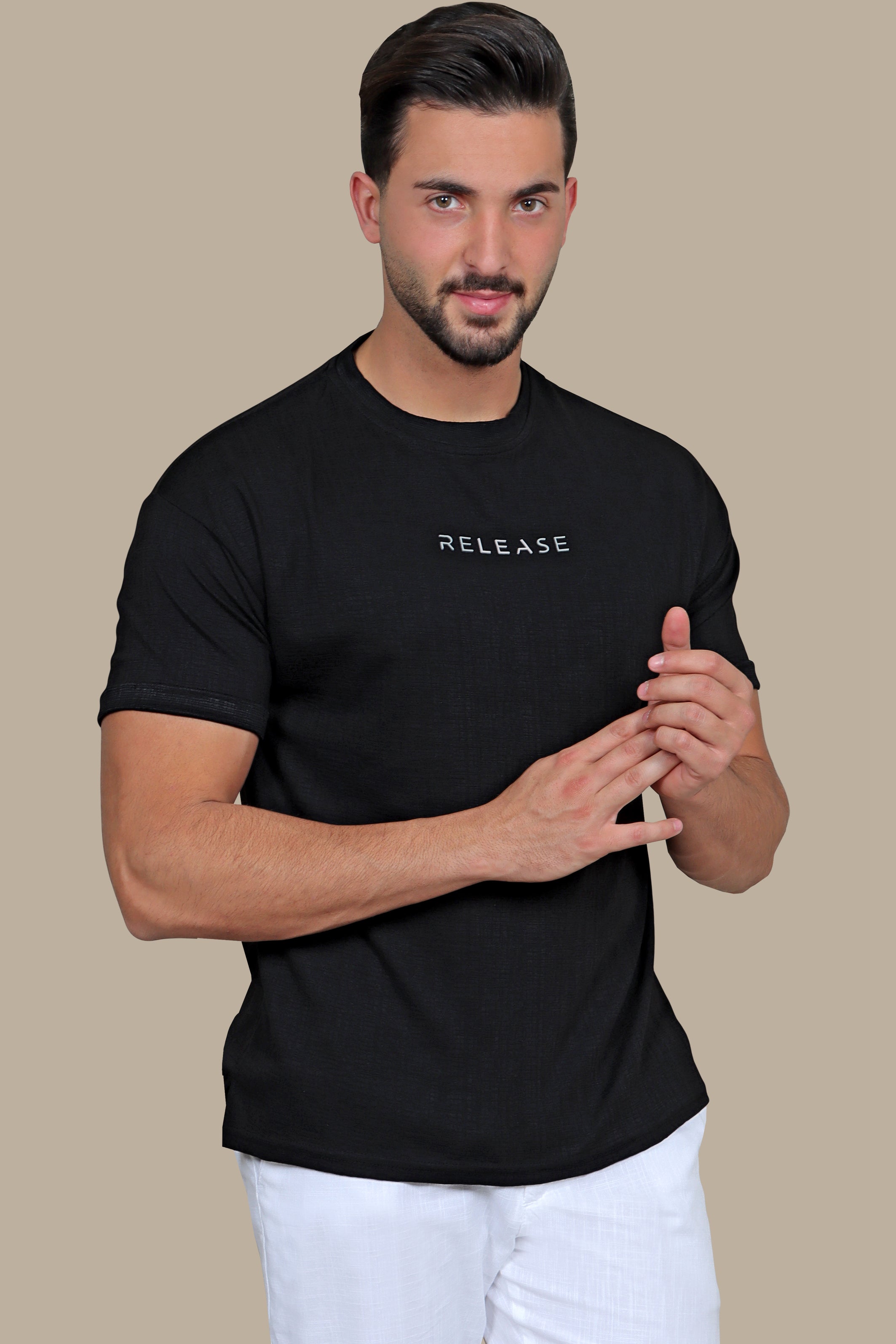 Essential Elegance: Black T-Shirt Release