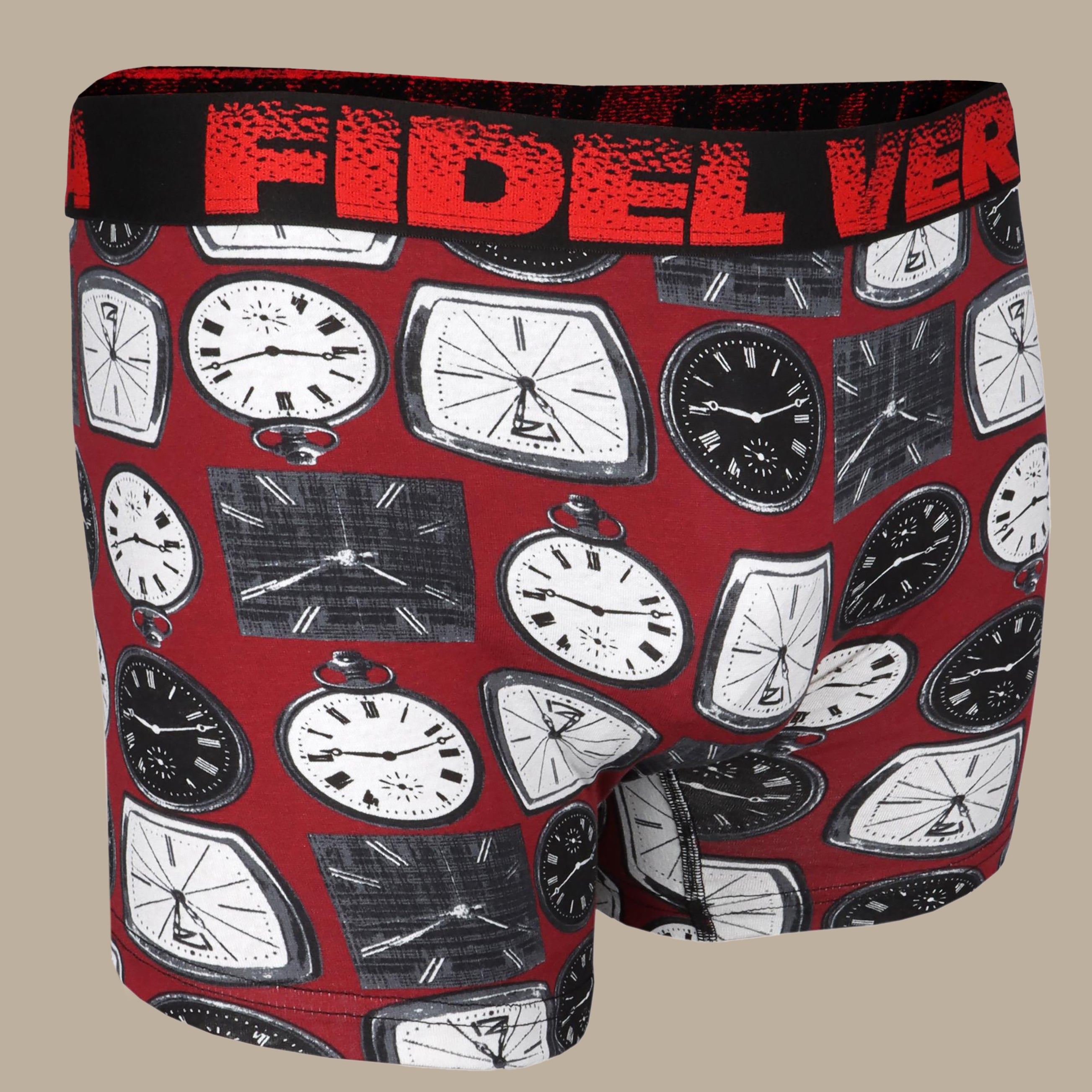 Fidel Verta Boxer Clock | Black