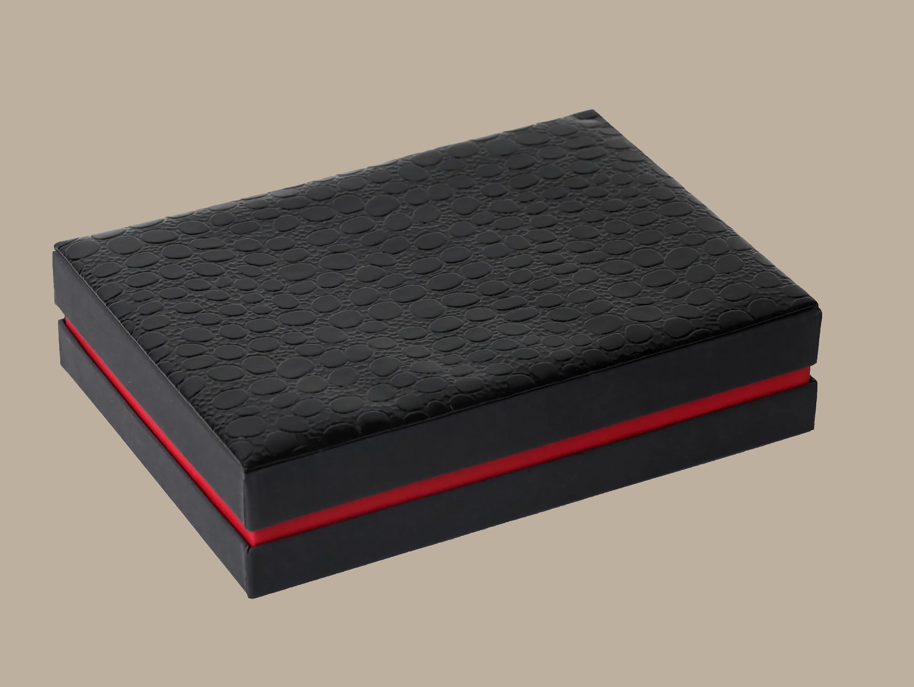 Gift Box Croco Big | Black