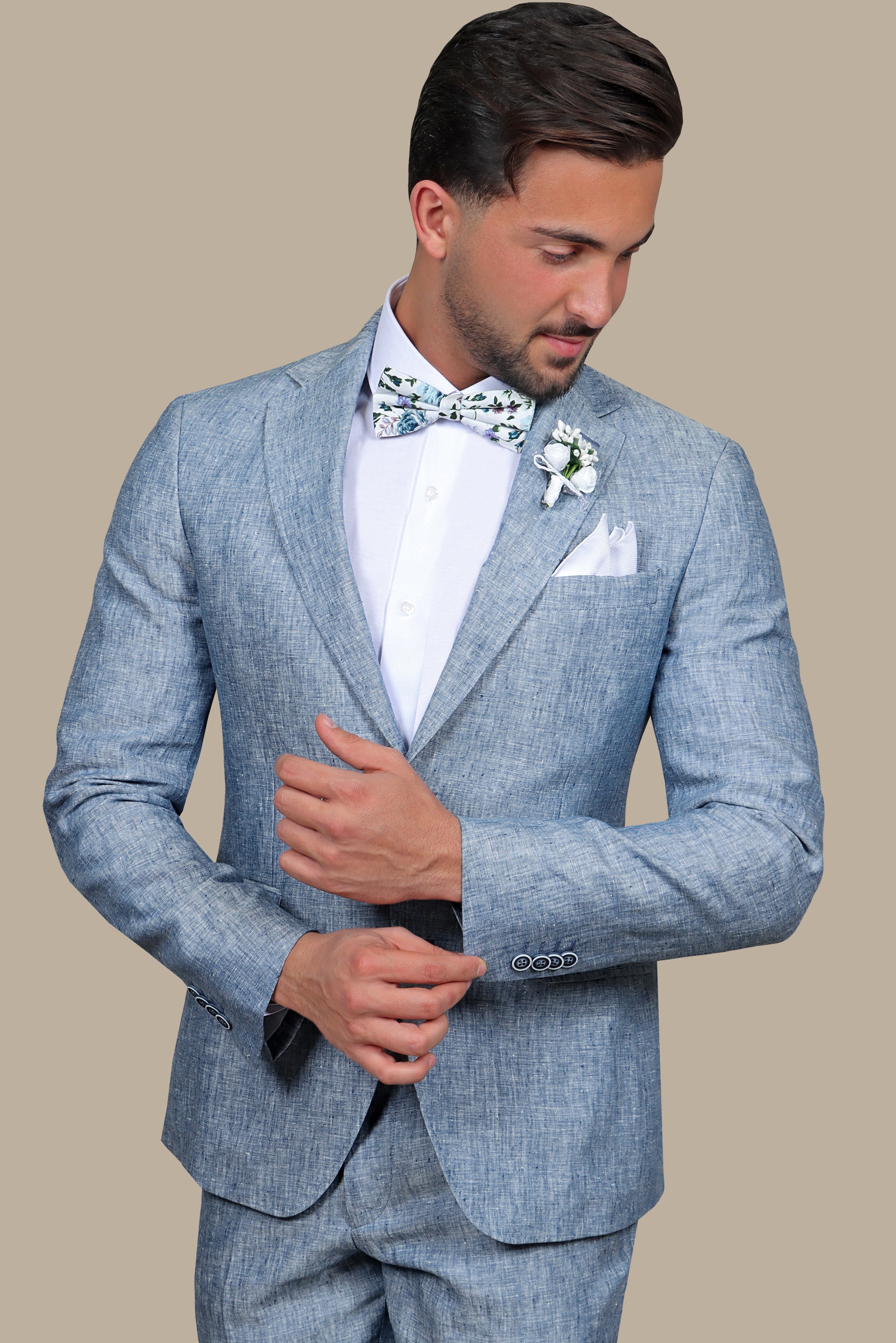 Suit Linen | Light Blue