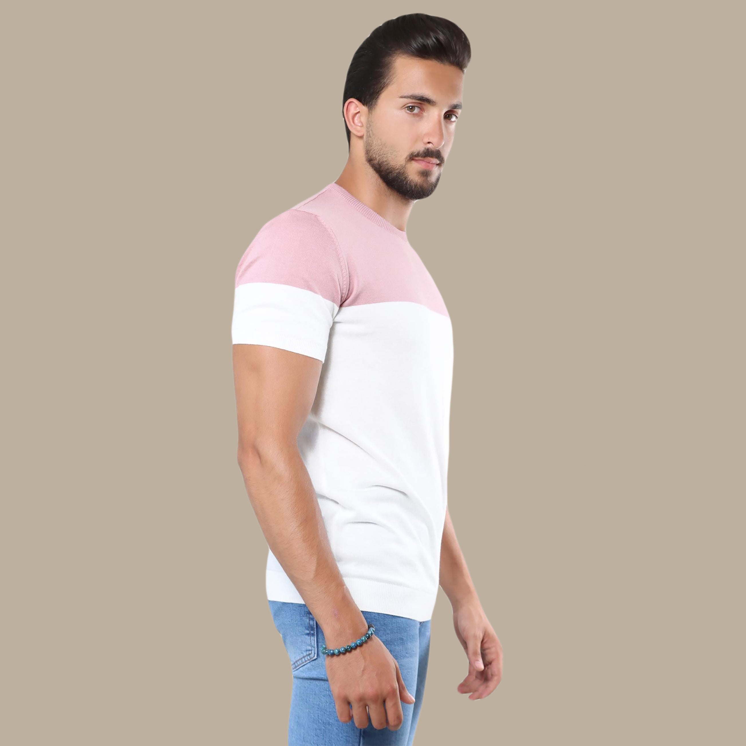 T-shirt Mercerized 2 Colors | Pink