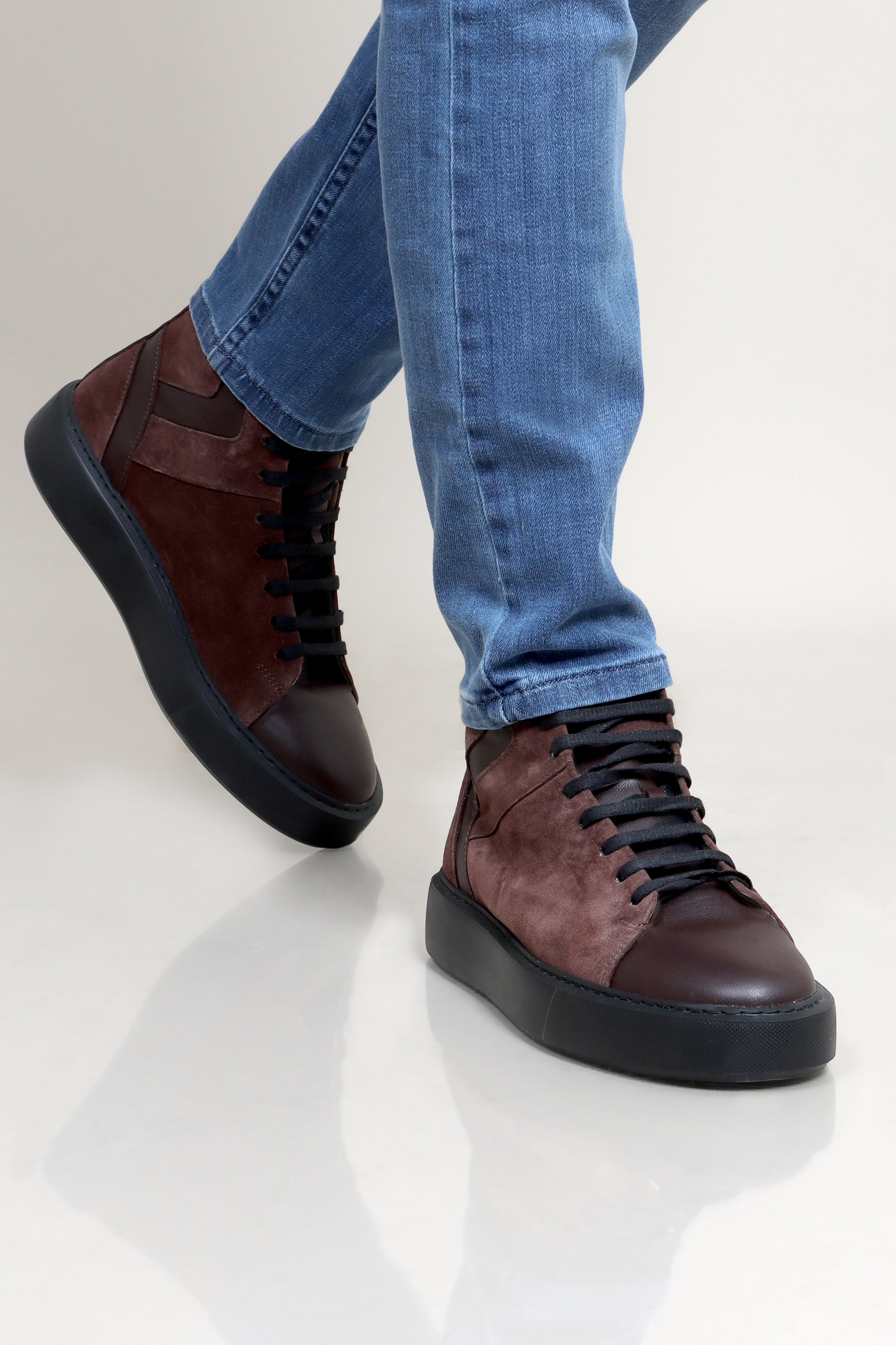 Shoes Half Boot Detailed Sneakers | Brown