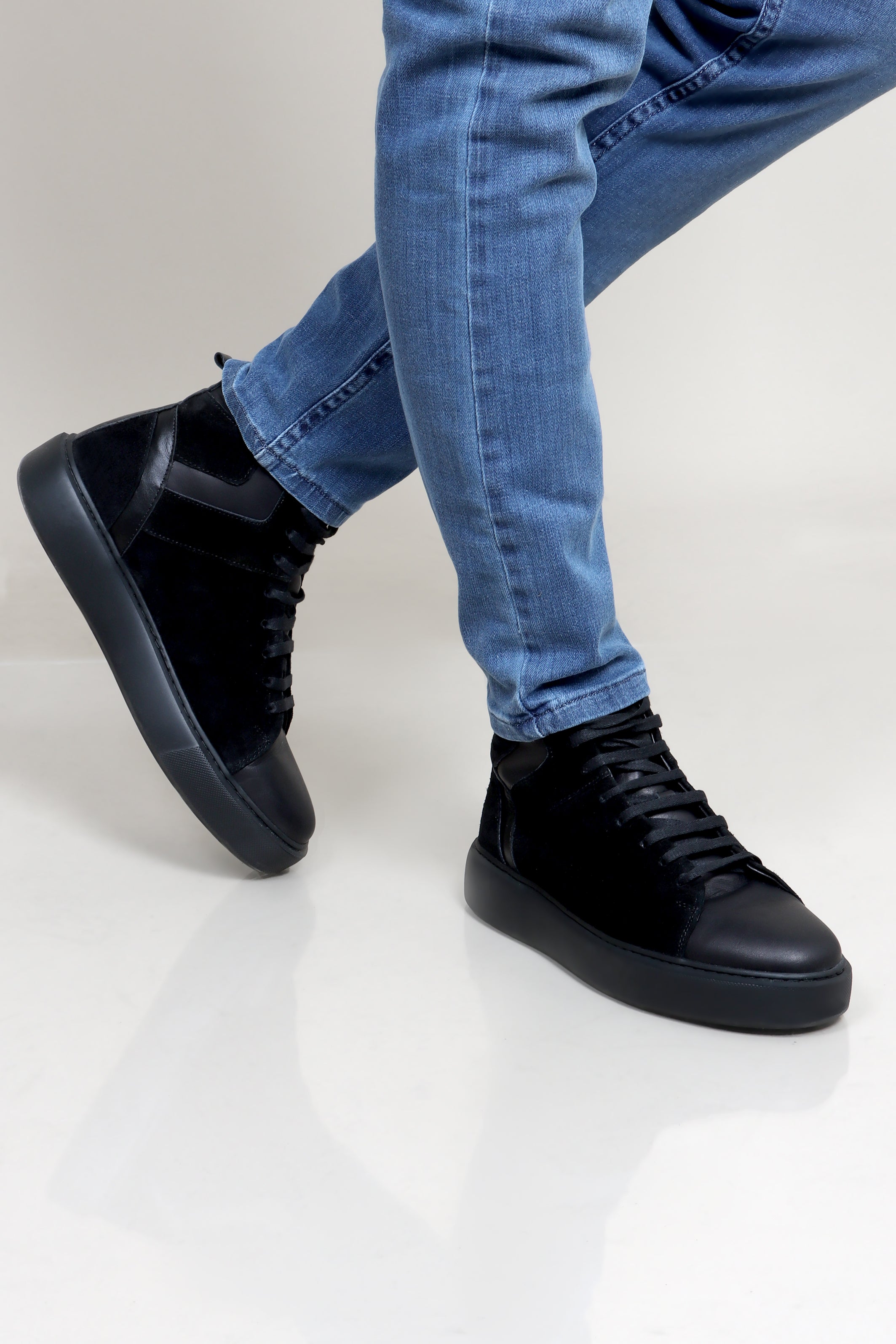 Shoes Half Boot Detailed Sneakers | Black