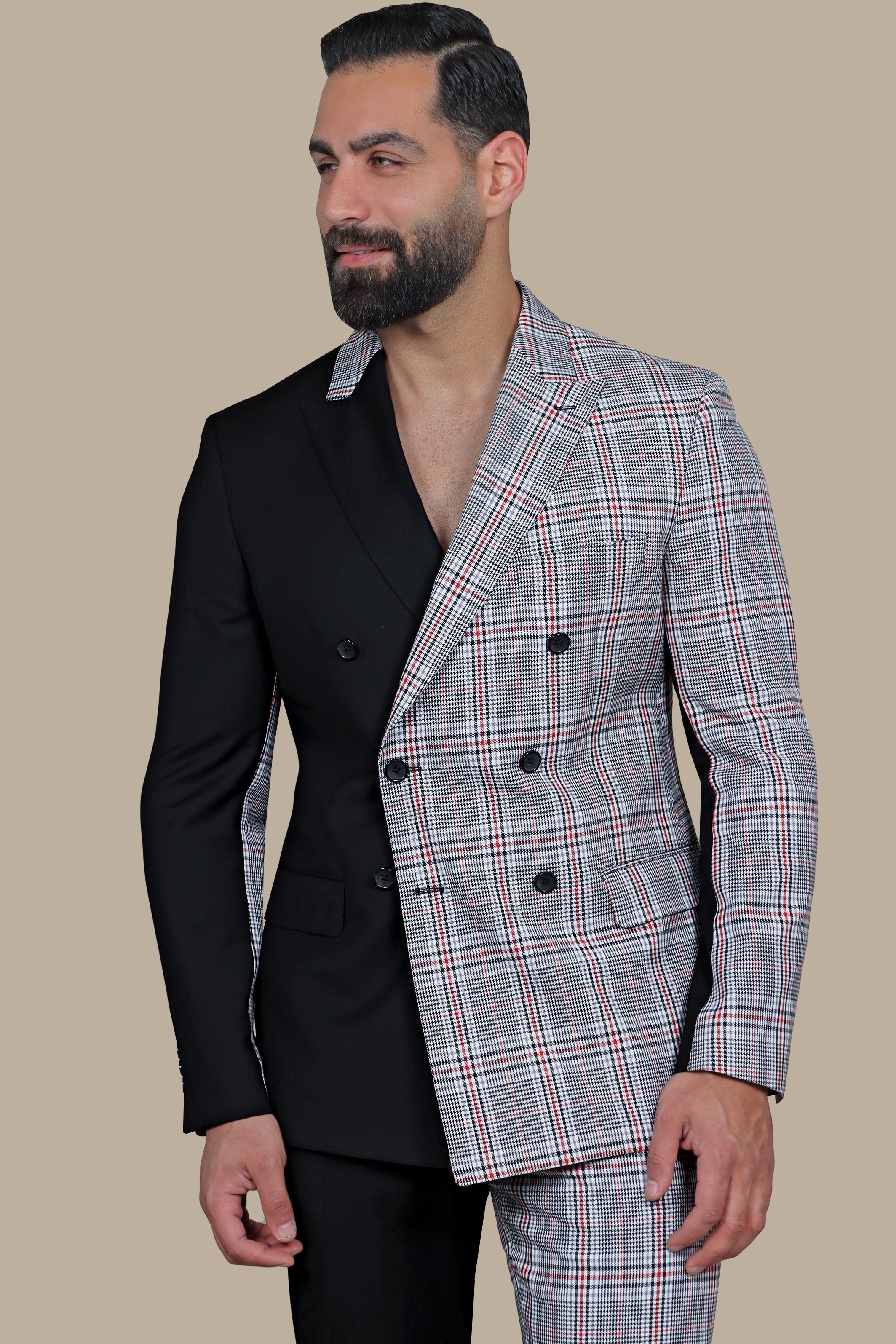 Split Symmetry: The Double-Breasted Suit FV Special Collection