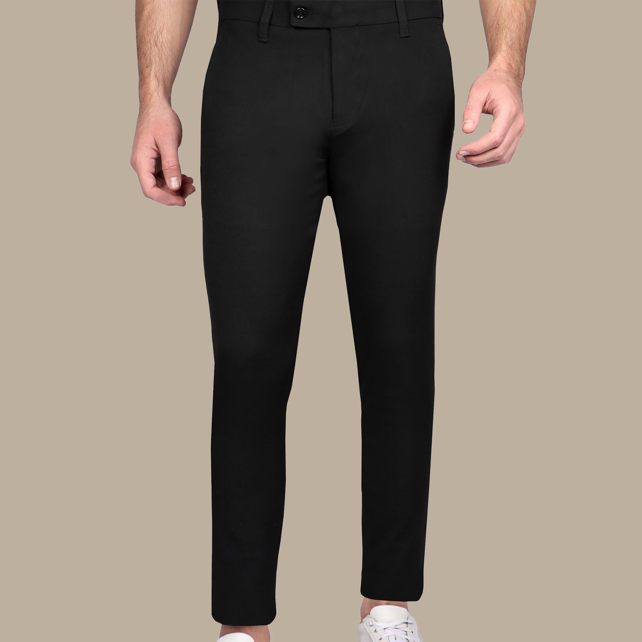 Trouser Basic Plain | Black