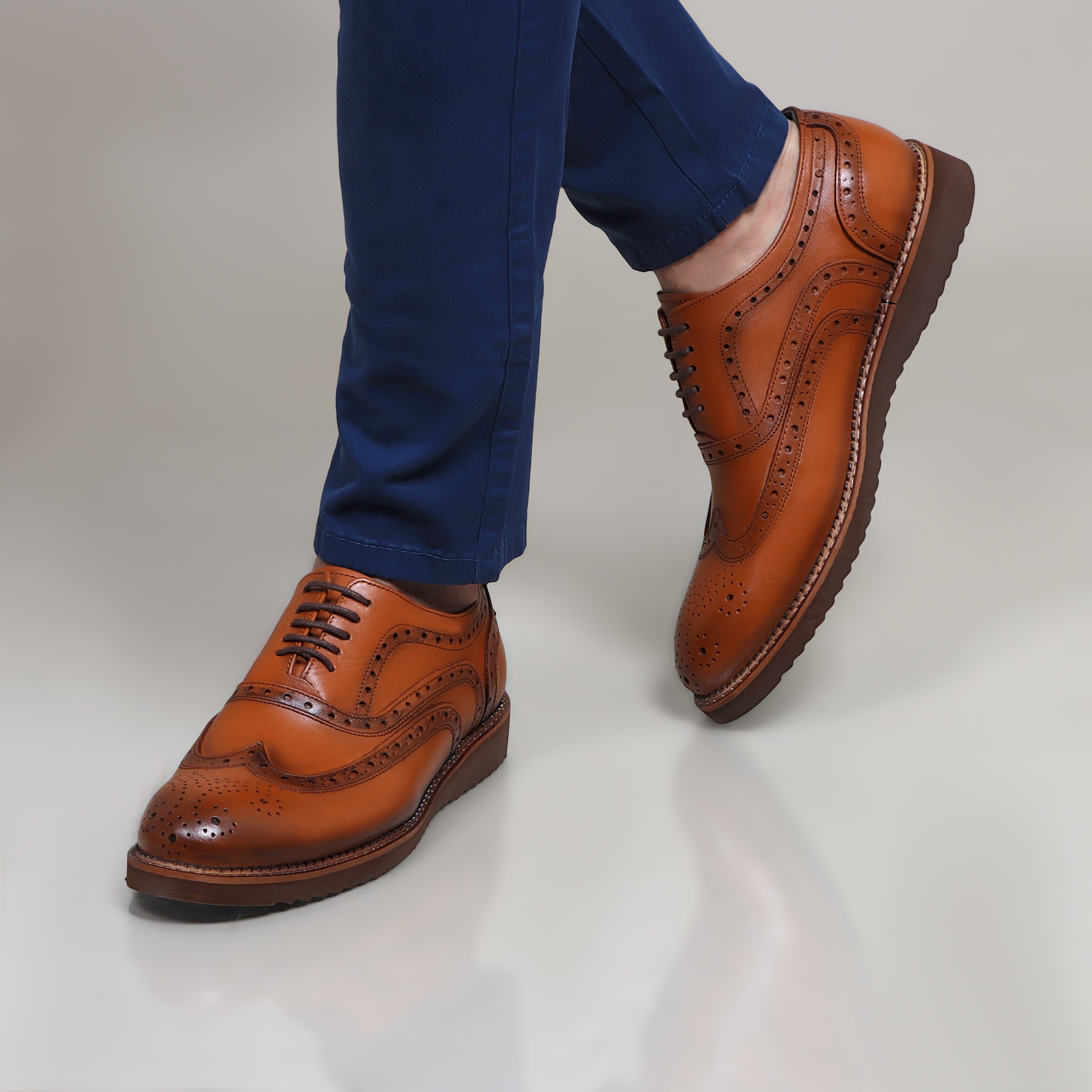 Shoes Smart Leather Brogue