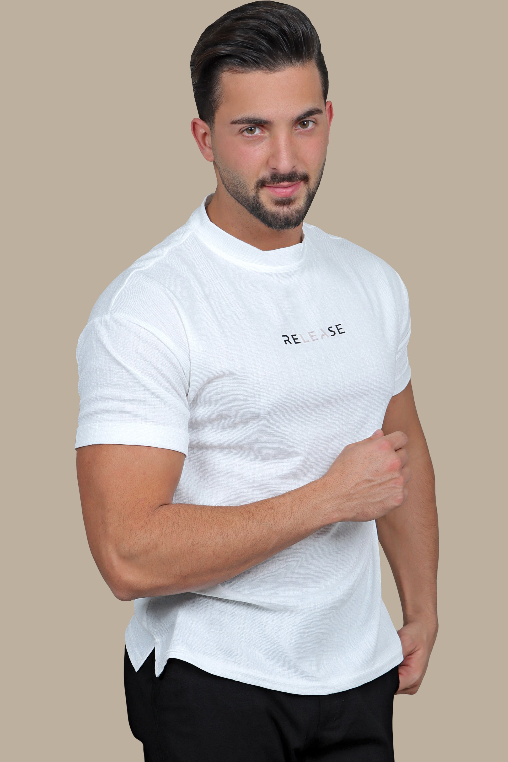 Pure Comfort: White T-Shirt Release
