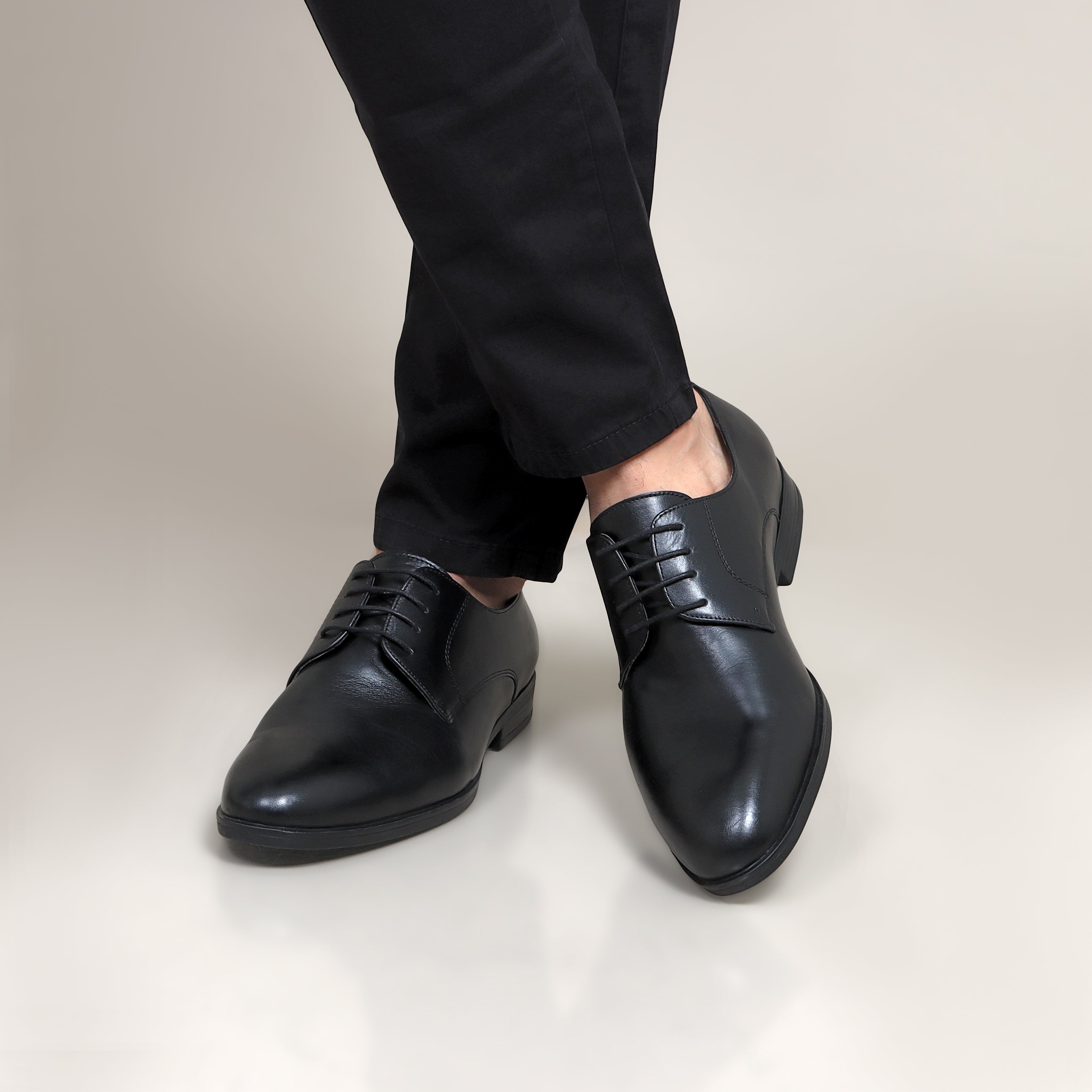 Timeless Elegance: Black Classic Basic Shoes