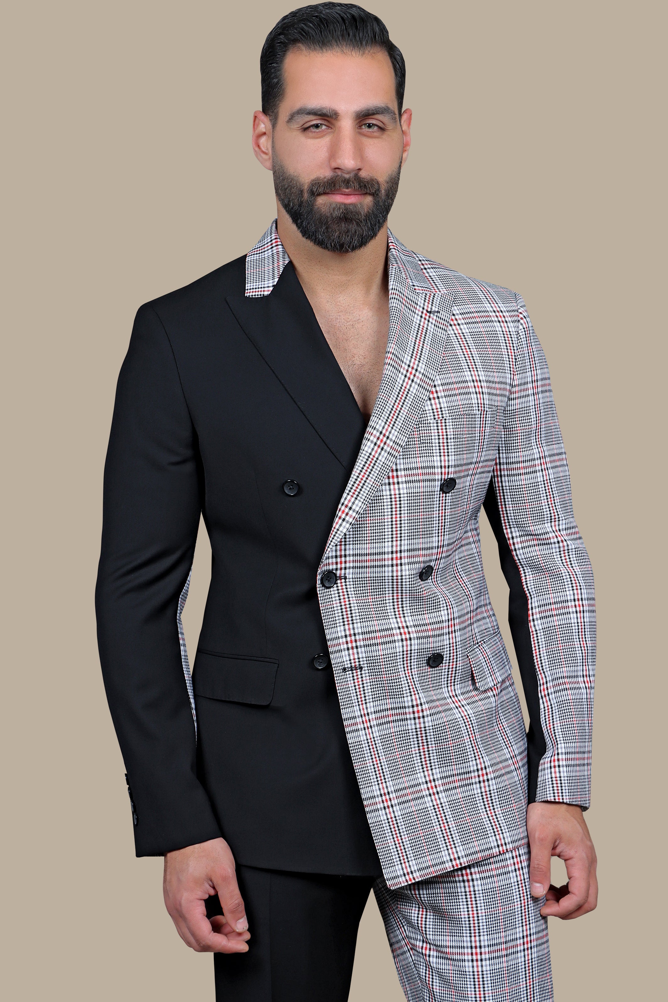 Split Symmetry: The Double-Breasted Suit FV Special Collection