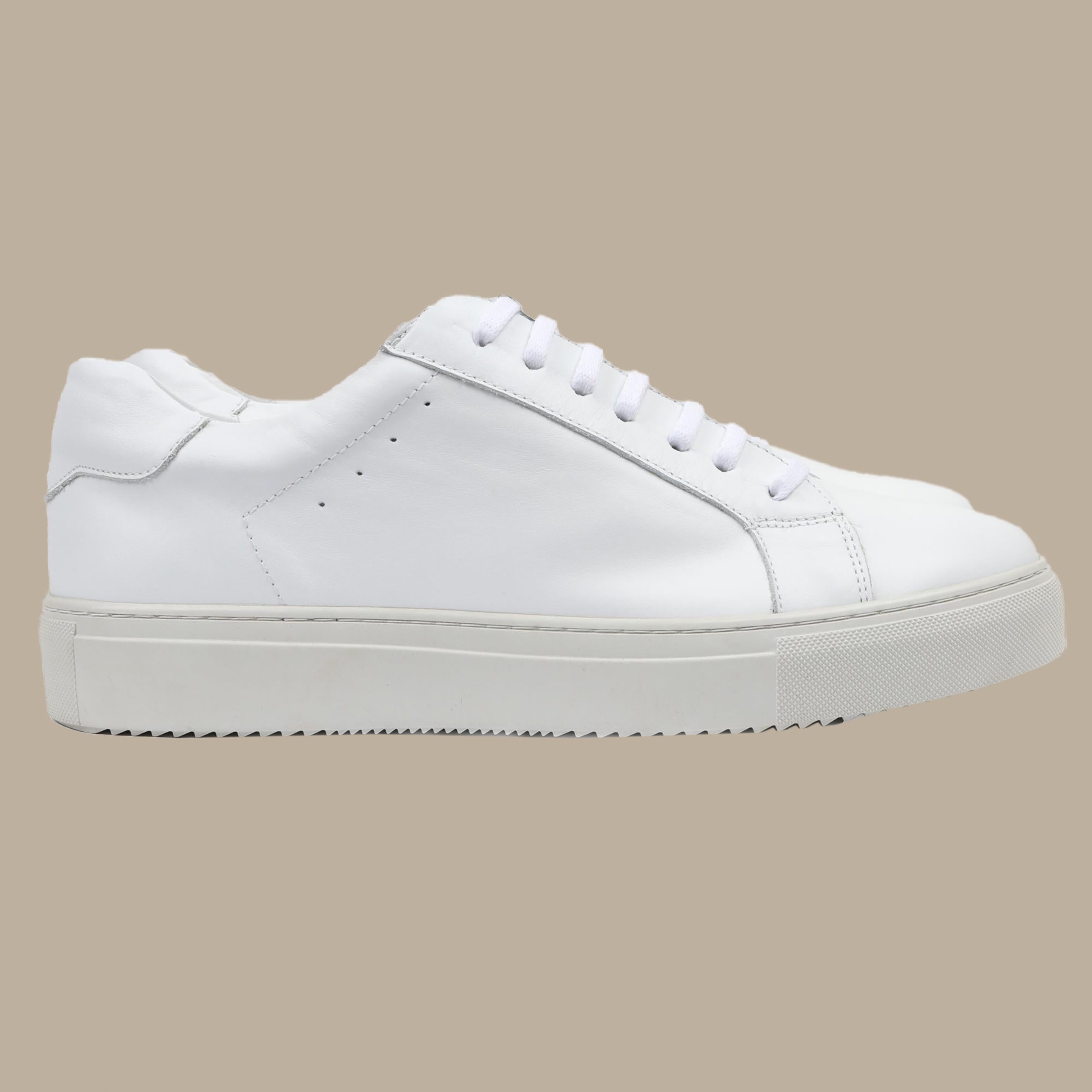 Basic Sneakers Grey Sole White