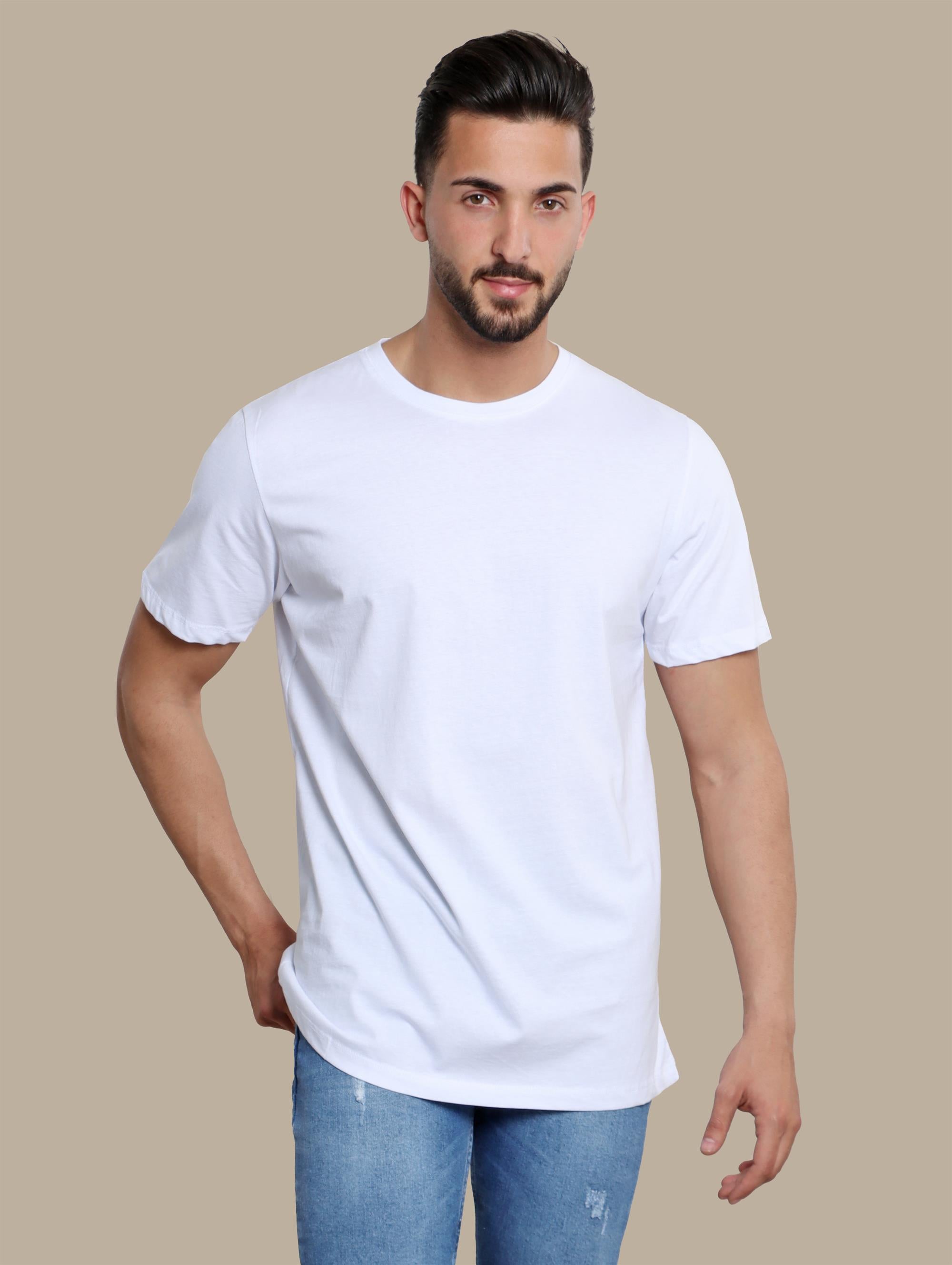 T-Shirt Basic Regular R-Neck | White