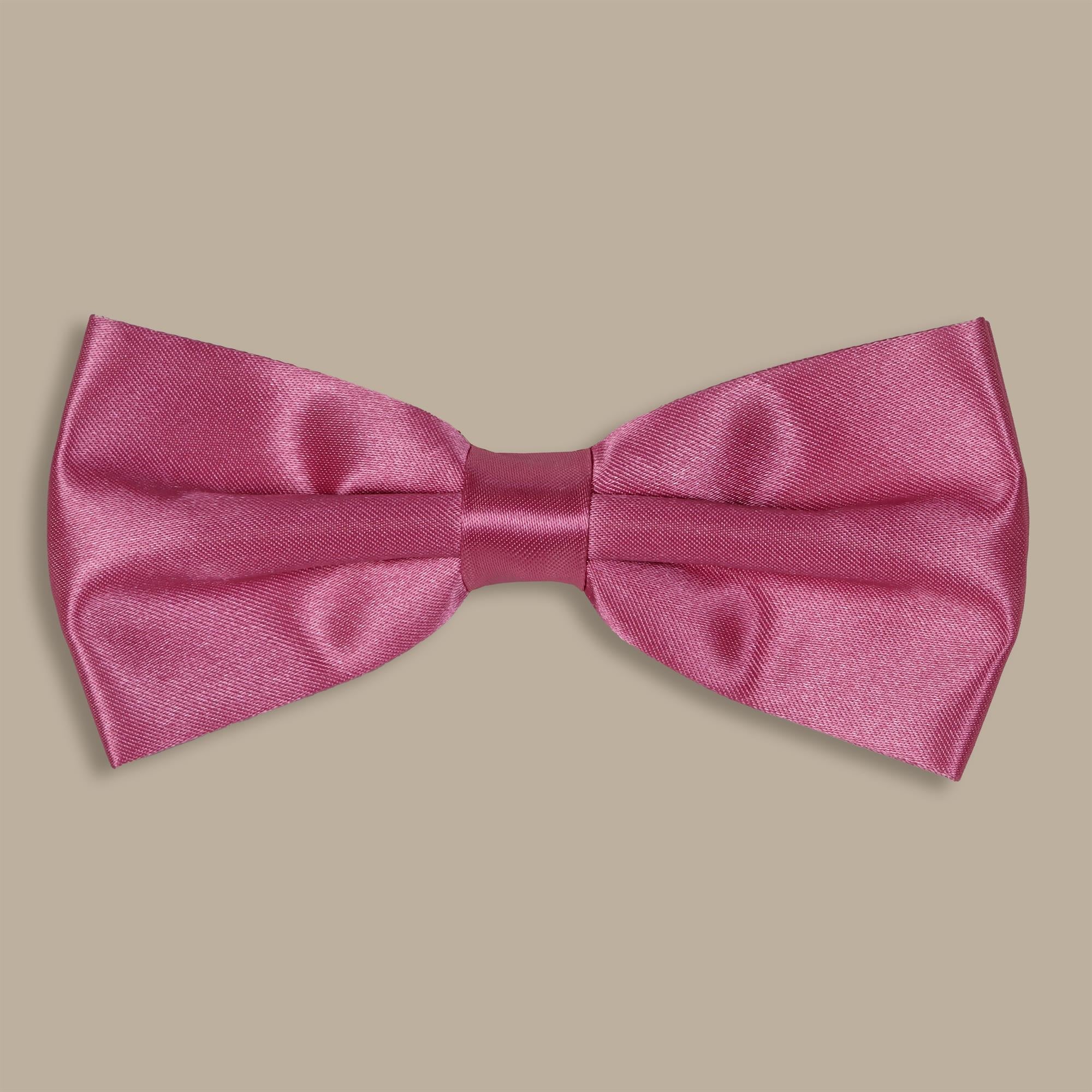 Bowtie Satin Plain | Pink
