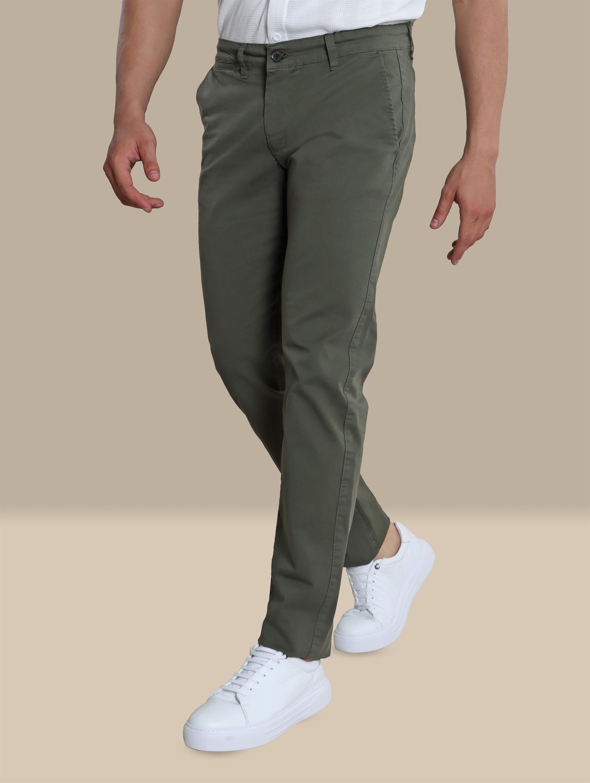 Chino Plain Regular Fit | Khaki