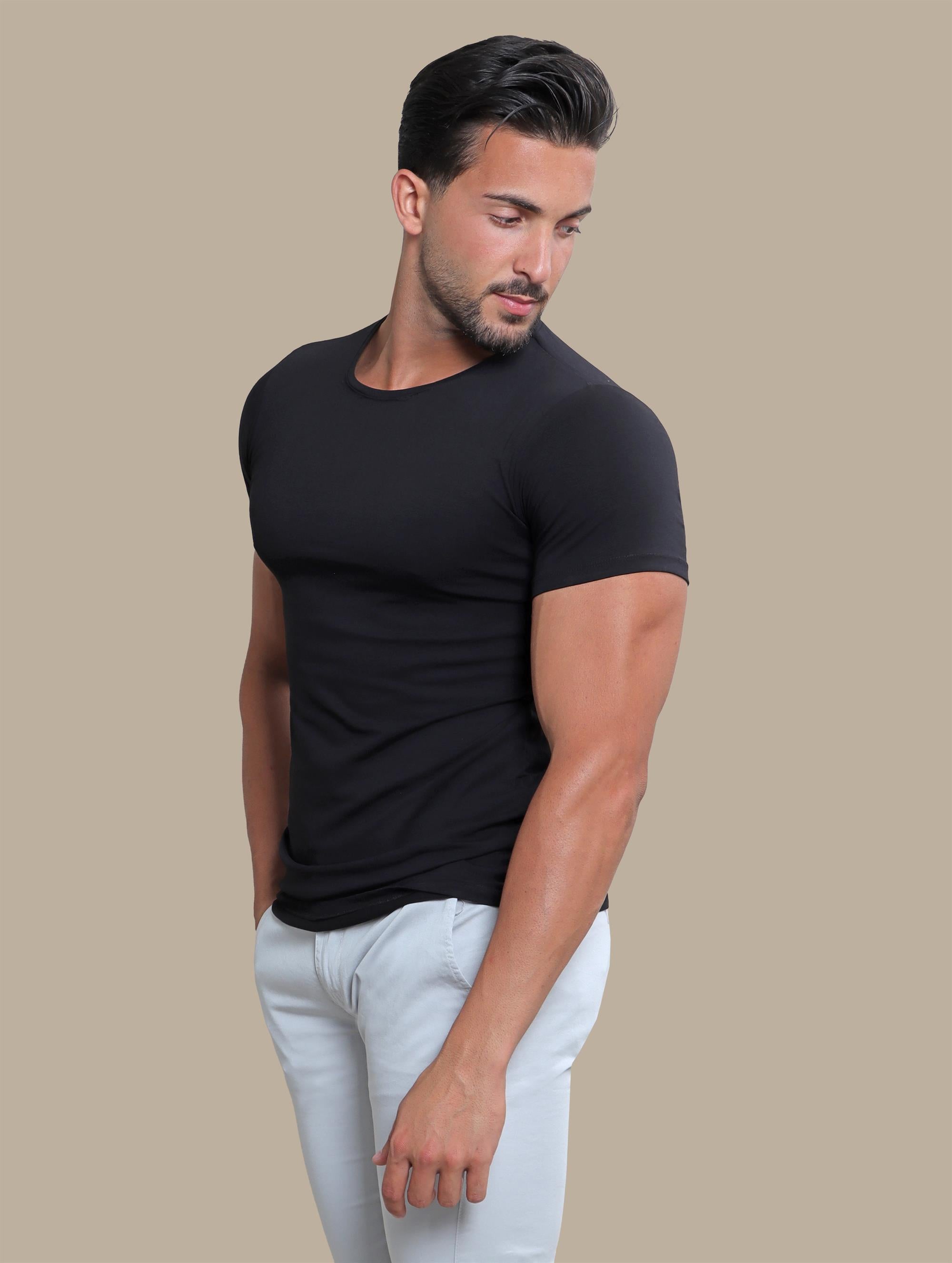 T-Shirt Basic R-Neck | Black