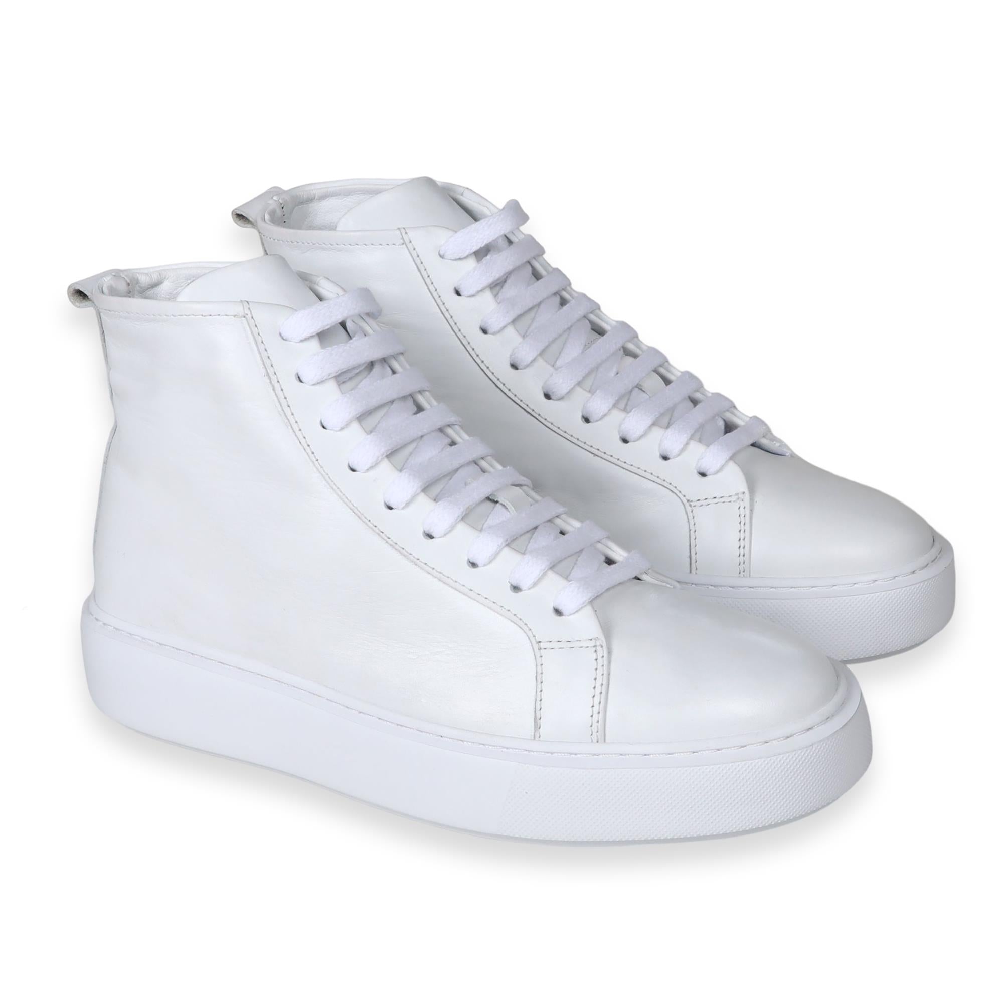Shoes Half Boot Basic Sneakers | White