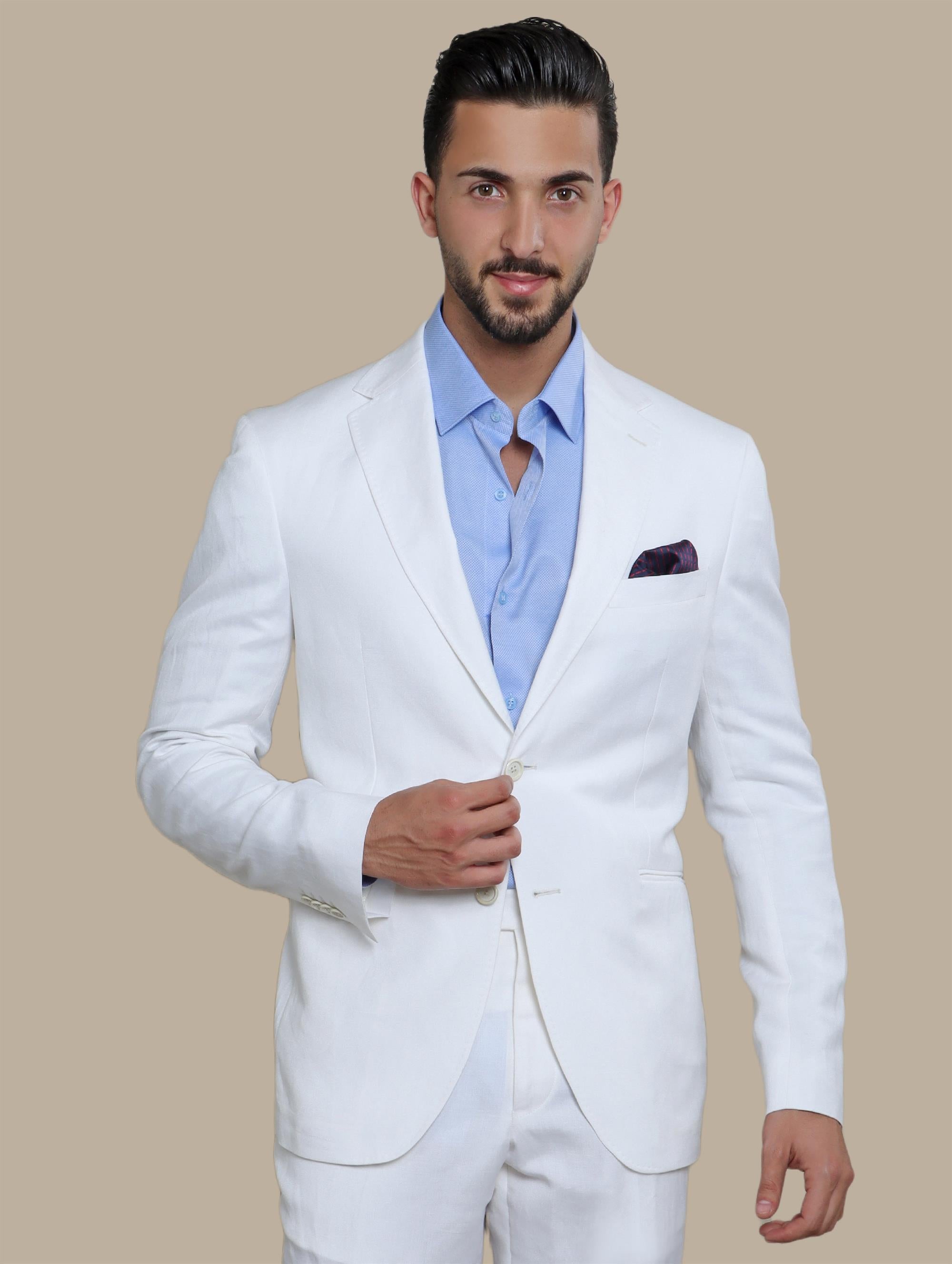 Suit Linen | White
