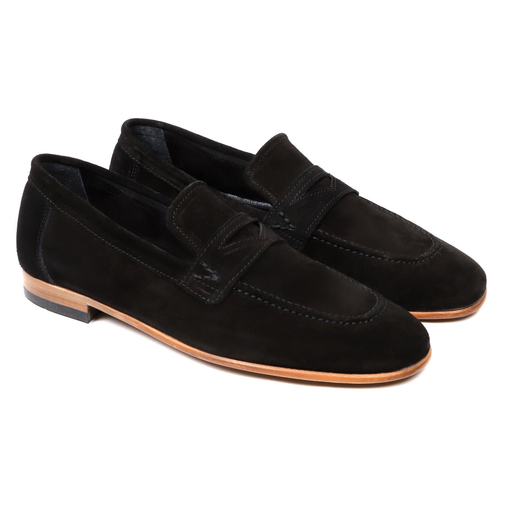 Shoes Loafer Basic Suede | Black