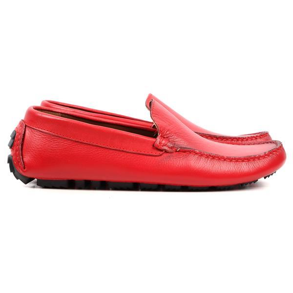 Moccasin Plain | Red