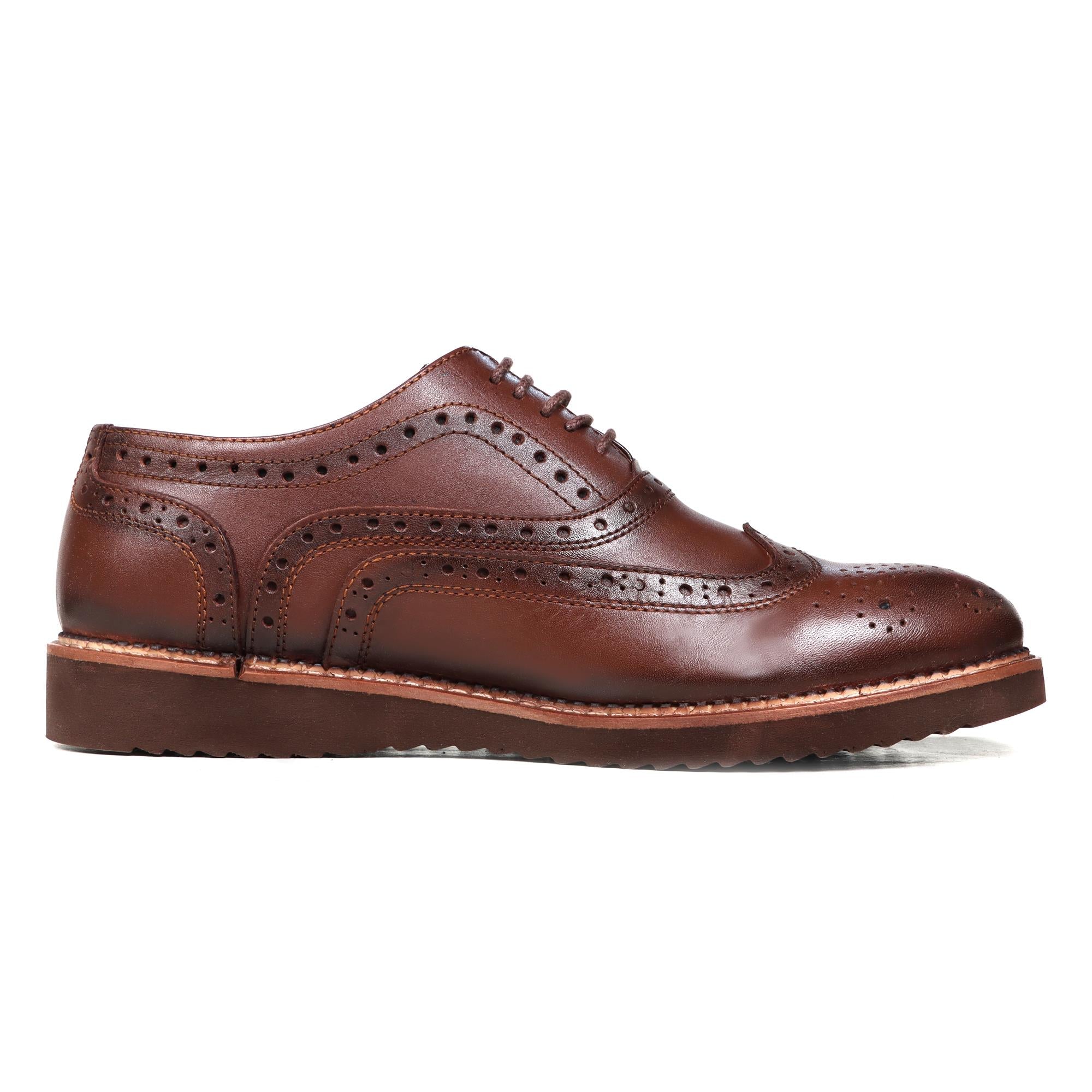 Shoes Smart Leather Brogue